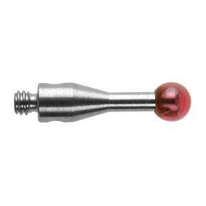 M2 Ø3 mm ruby ball, stainless steel stem, L 10 mm, EWL 7 mm