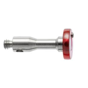 M2 Ø6 mm ruby disc, 1.2 mm width, with roller