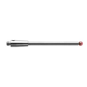 M2 Ø2 mm ruby ball, tungsten carbide stem, L 30 mm, EWL 22.8 mm