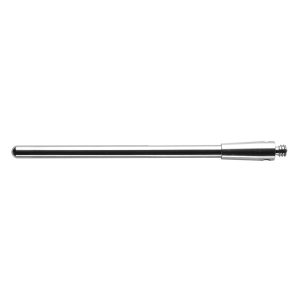 M2 Ø2 mm tungsten carbide spherically ended cylinder, tungsten carbide stem, L 40mm