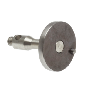 M2 Ø10 mm silver steel disc, 1.2 mm width, with roller