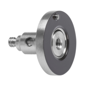 M2 Ø12 mm silver steel disc, 1.6 mm width, with roller