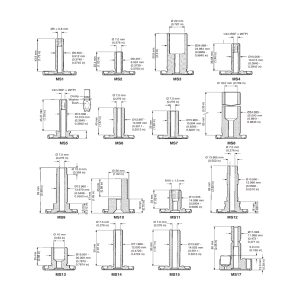 Probe Shanks for Standard Base Diameter 41.35 mm – 41.45 mm
