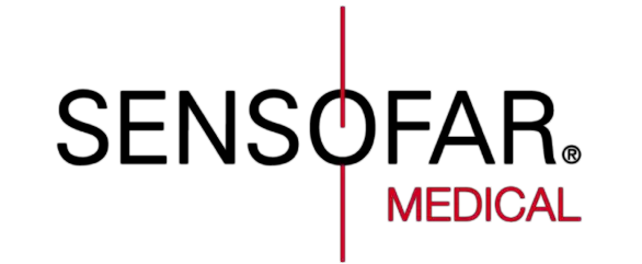 Logo on black background featuring a red vertical bar next to the red word 'MEDICAL'.
